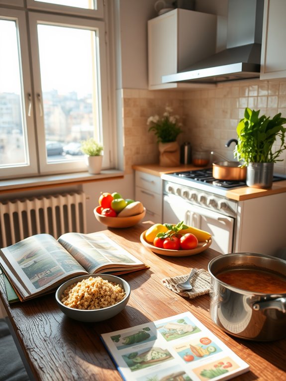 accommodations with kitchen amenities