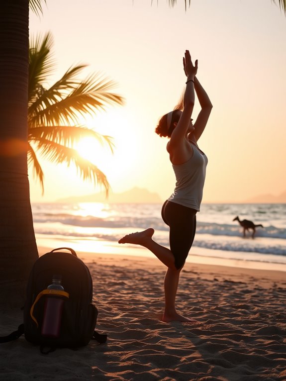 achievable fitness targets traveling