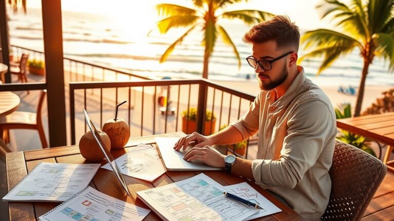 achieve goals while traveling