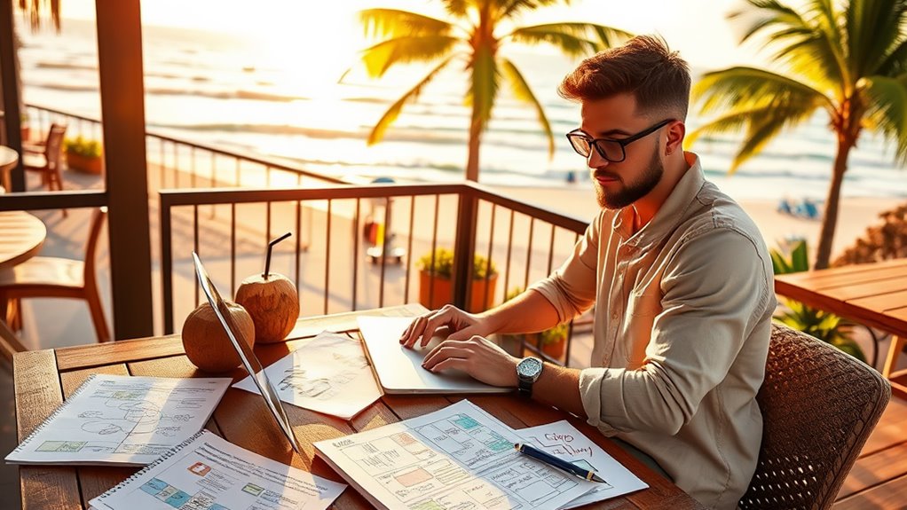 achieve goals while traveling