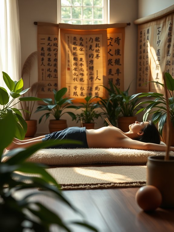 acupuncture promotes stress relief