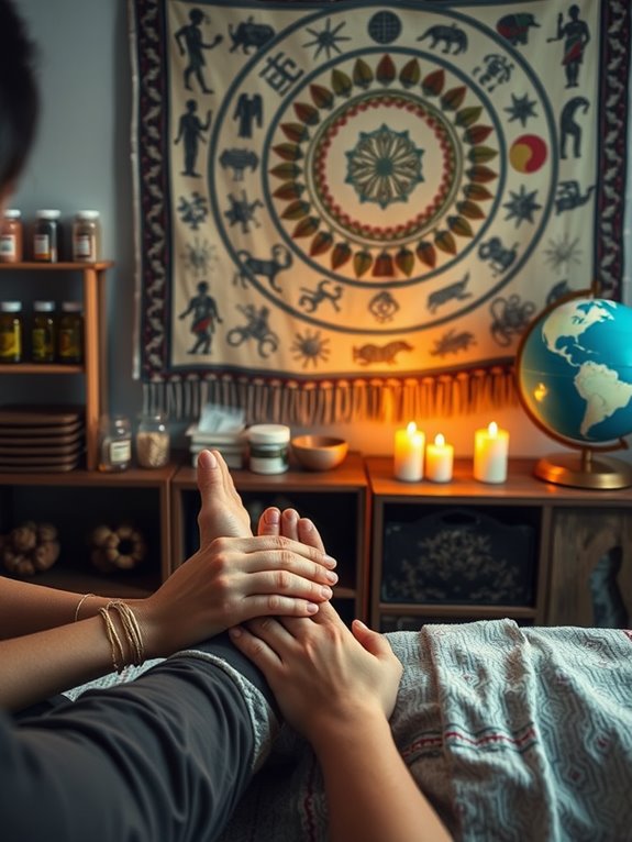 ancient healing foot therapy