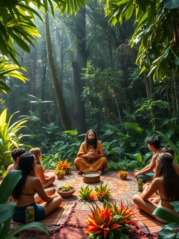 ayahuasca ceremonies promote healing