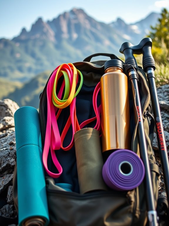 backpack gym essential equipment