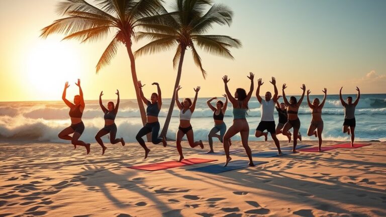 beach fitness for nomads