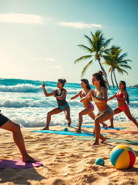 beach fitness workout plan