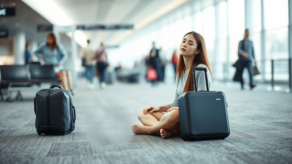 breathwork alleviates travel anxiety