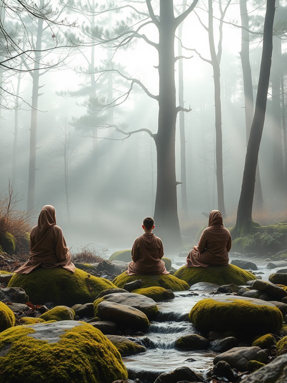 building bonds through quiet
