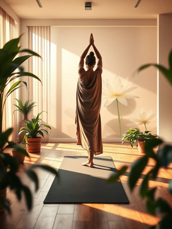 calmness amidst hectic life