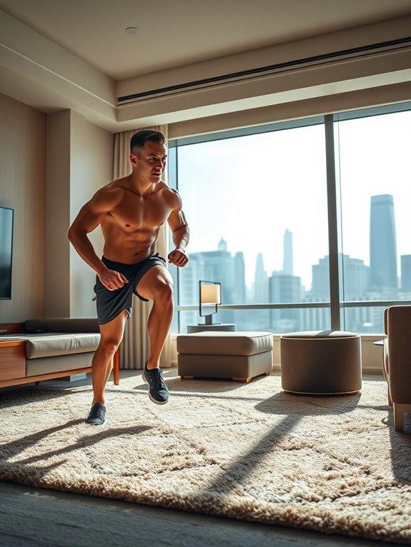 cardio and core exercise