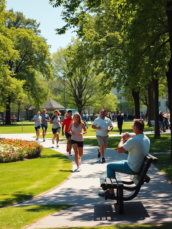 cardio workouts in parks