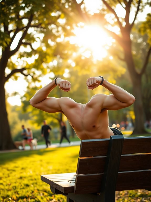 chair or bench tricep dips