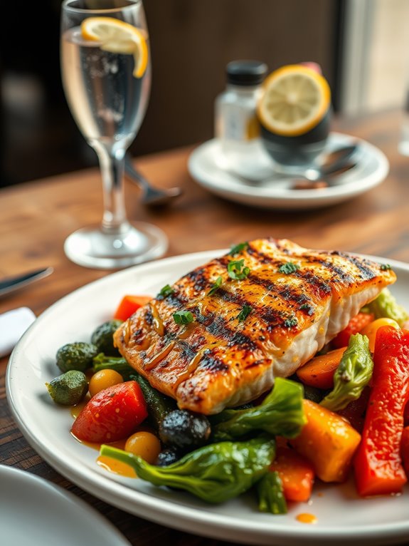 choose grilled or baked