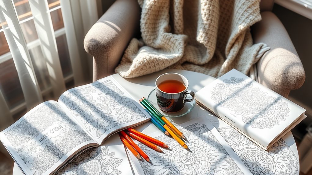 choosing a stress relief book