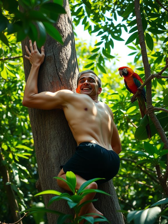 climbing enhances fitness routine
