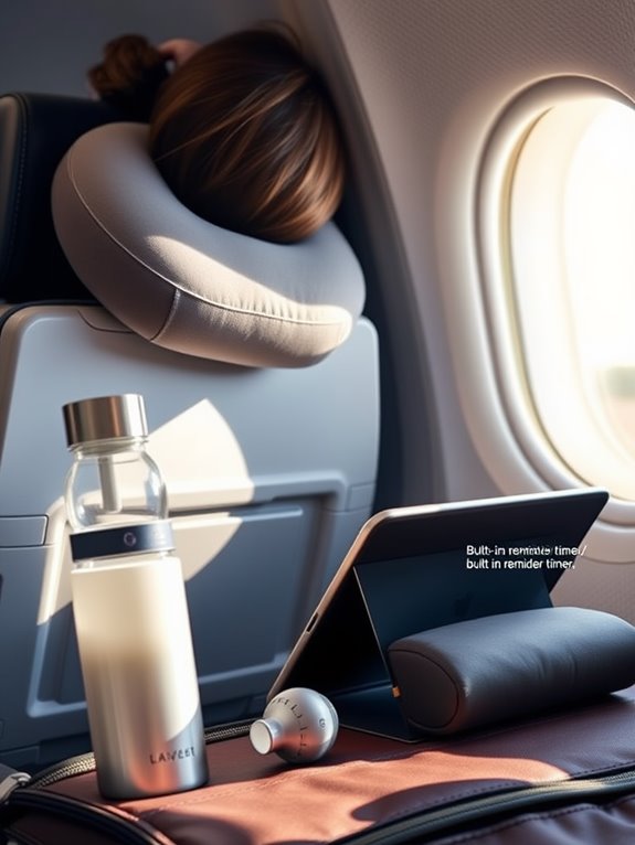 comfortable travel essentials selection