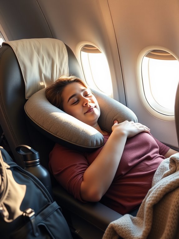 comfortable travel neck support