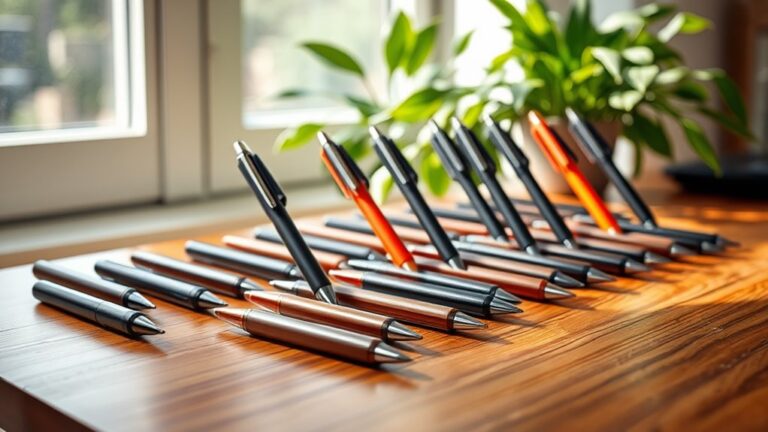 comfortable writing with pens