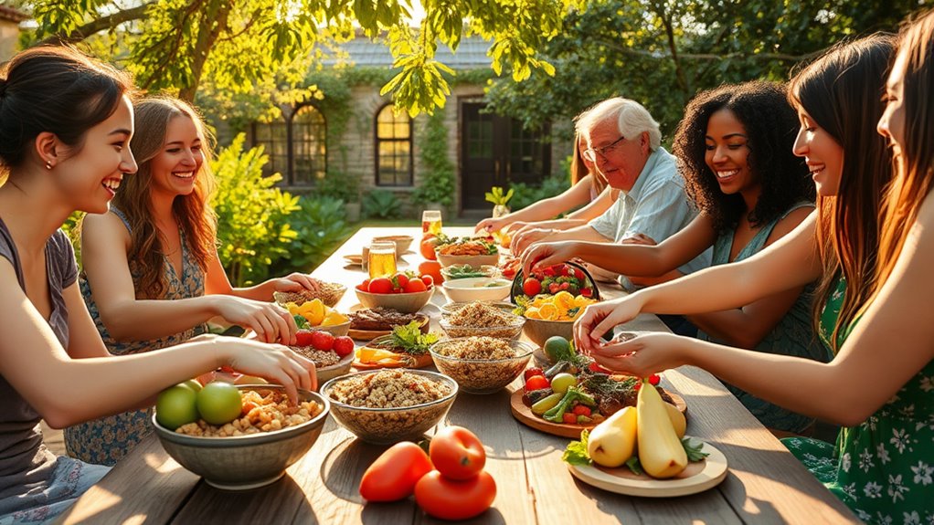 communal eating promotes health
