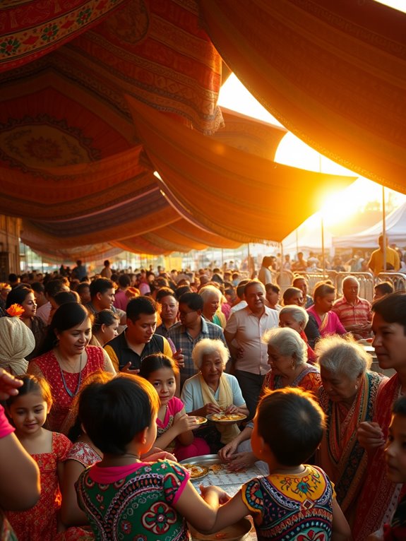 community bonding through festivals
