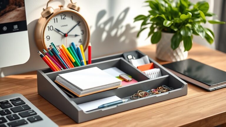 compact desk organizer solutions