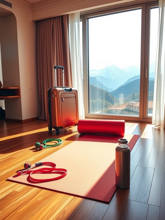 compact exercise gear kit