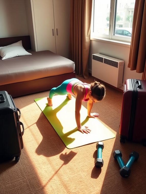 compact fitness routines indoors