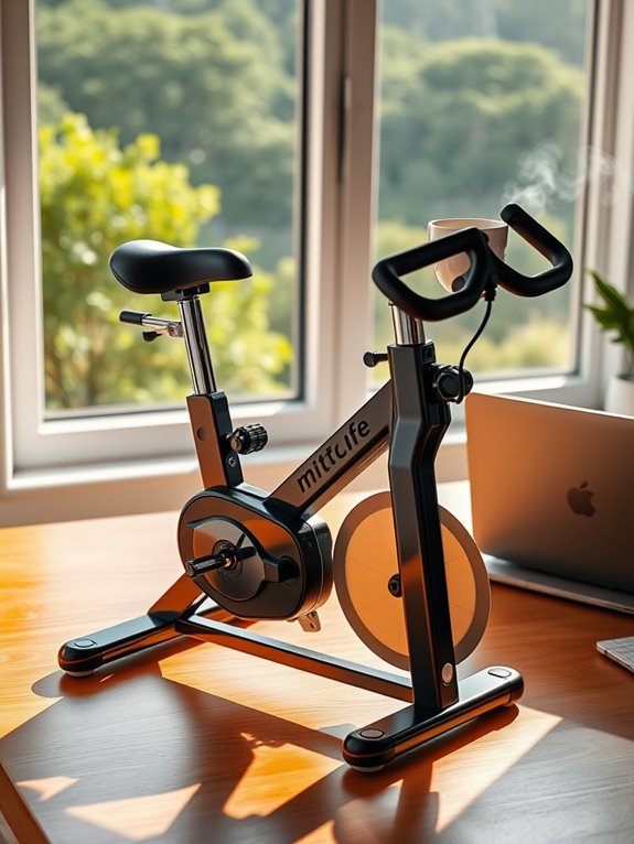 compact stationary exercise equipment