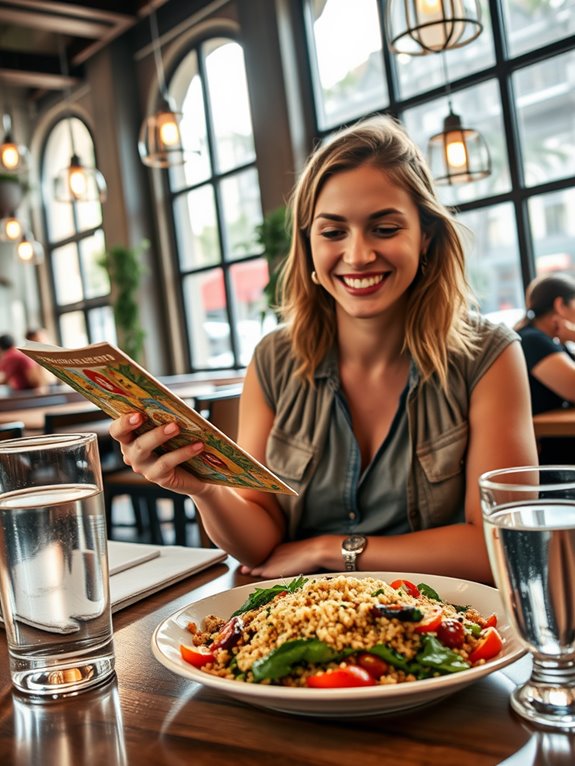 confidently choose restaurant dishes