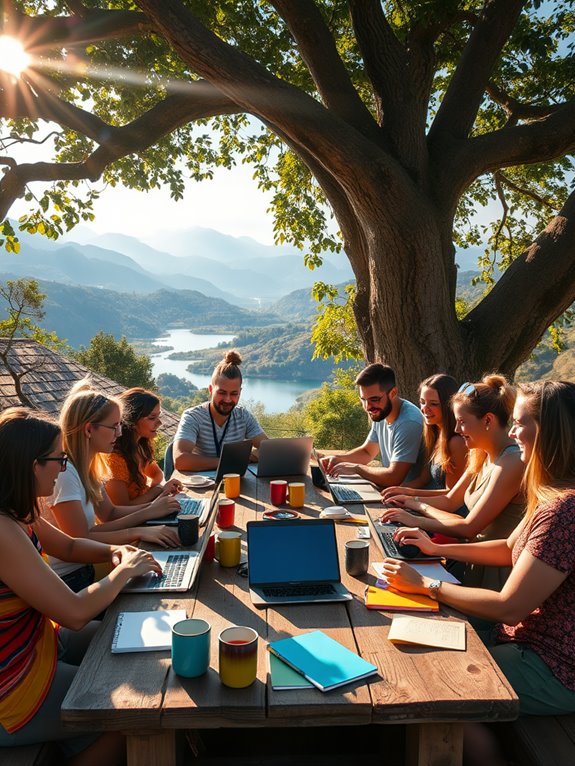 connect with fellow nomads