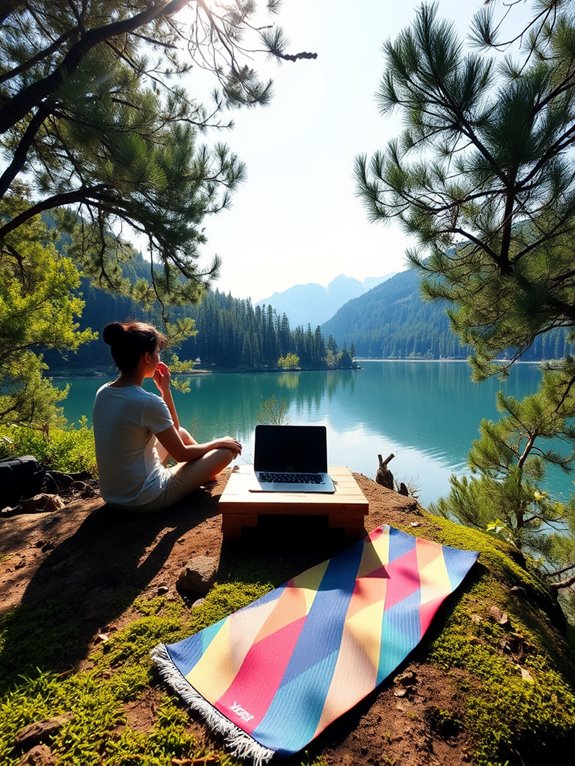 connect with natural surroundings