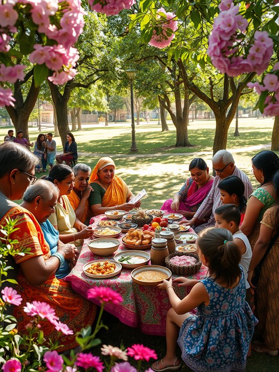 connecting with local residents