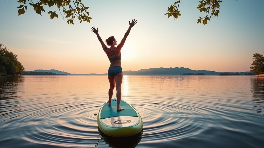 core strength paddleboard workouts