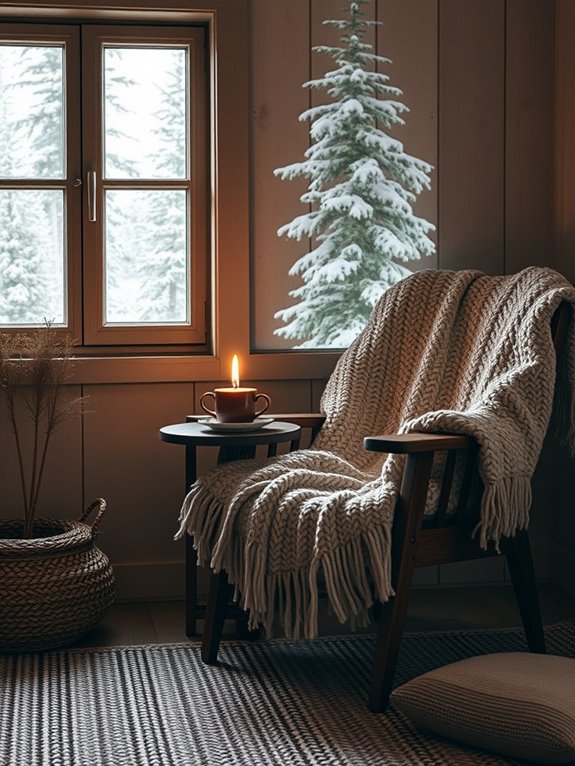 cozy lifestyle and happiness