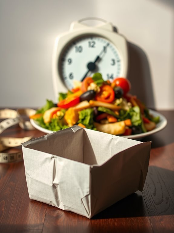 crash diet weight regain