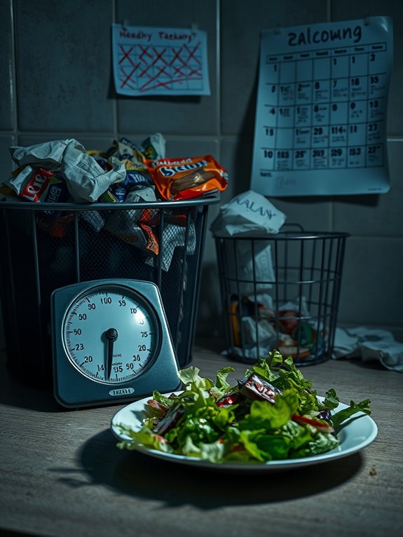 crash diets lead to unhealthy eating