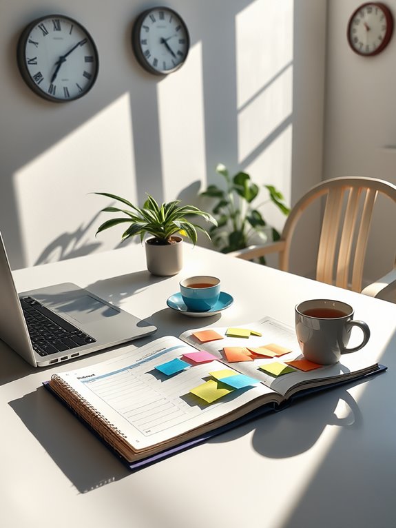 create a daily schedule