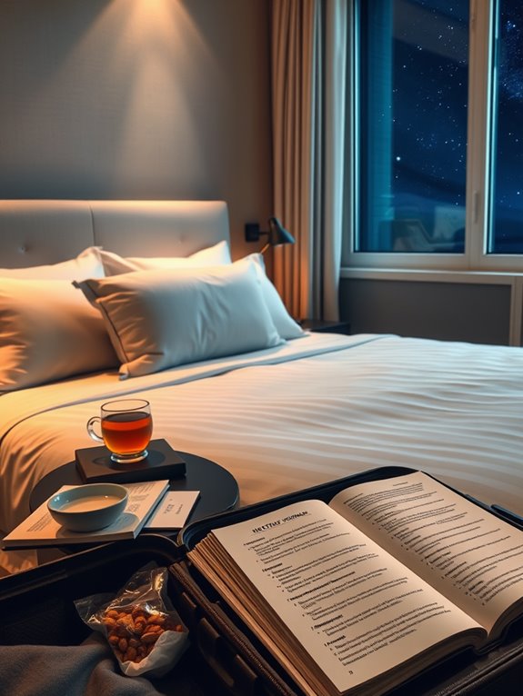 create calming bedtime habits