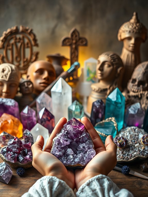 crystal healing in modernity