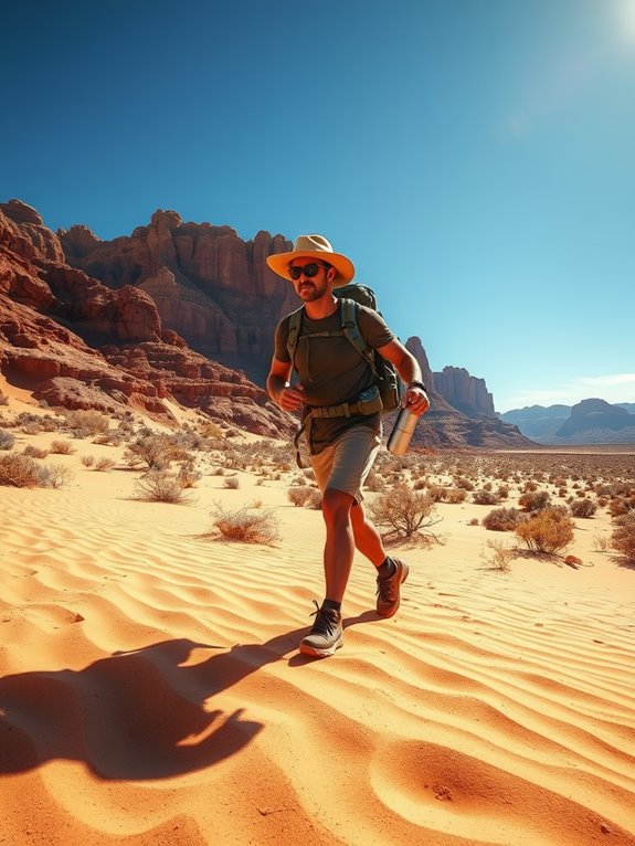 desert hiking essential equipment