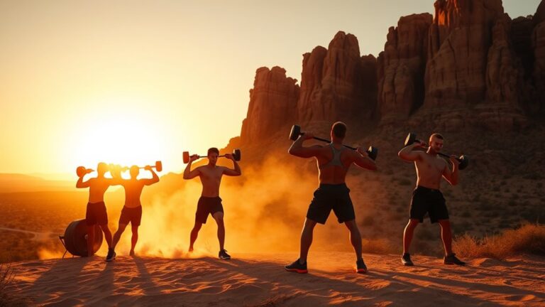 desert strength training sessions