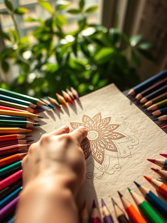 designing a personalized mandala