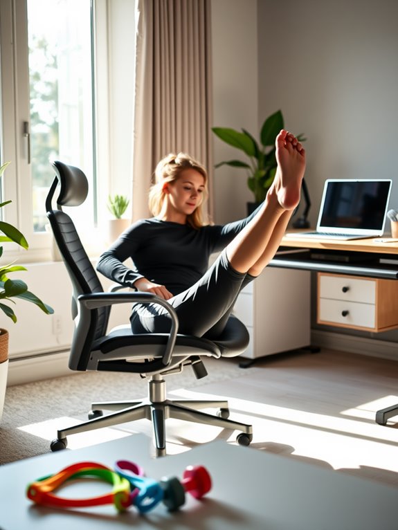 desk friendly mini workouts