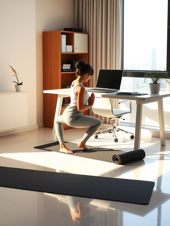desk yoga for stiffness