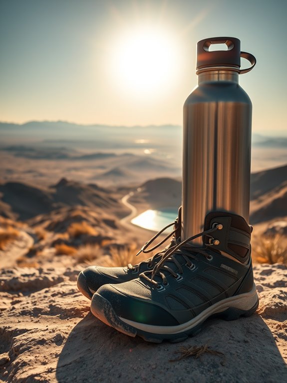 drink water while traveling