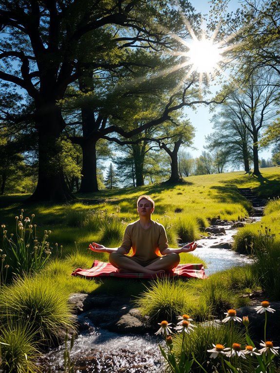 eco meditation for nature connection