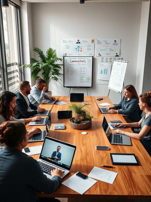 effective communication pathways established