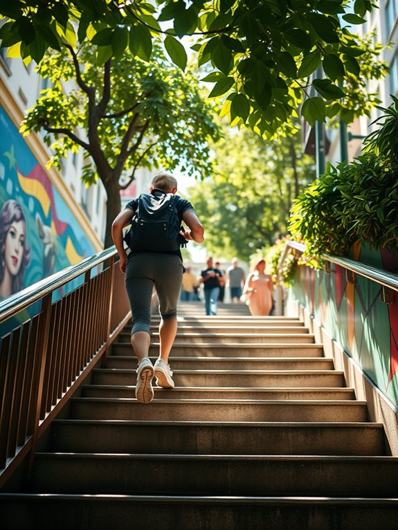 elevate fitness with stairs