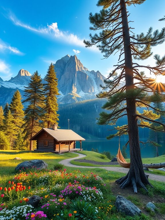elevated tranquility for creativity