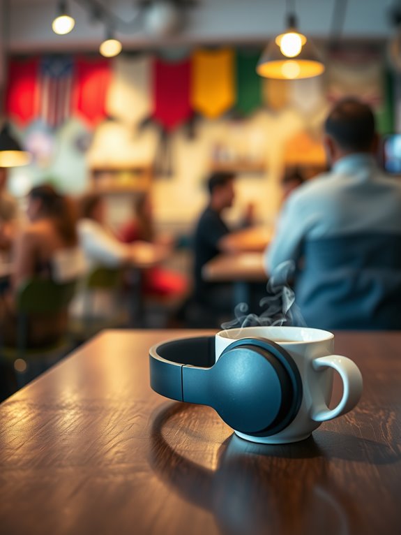 eliminate background sound distractions